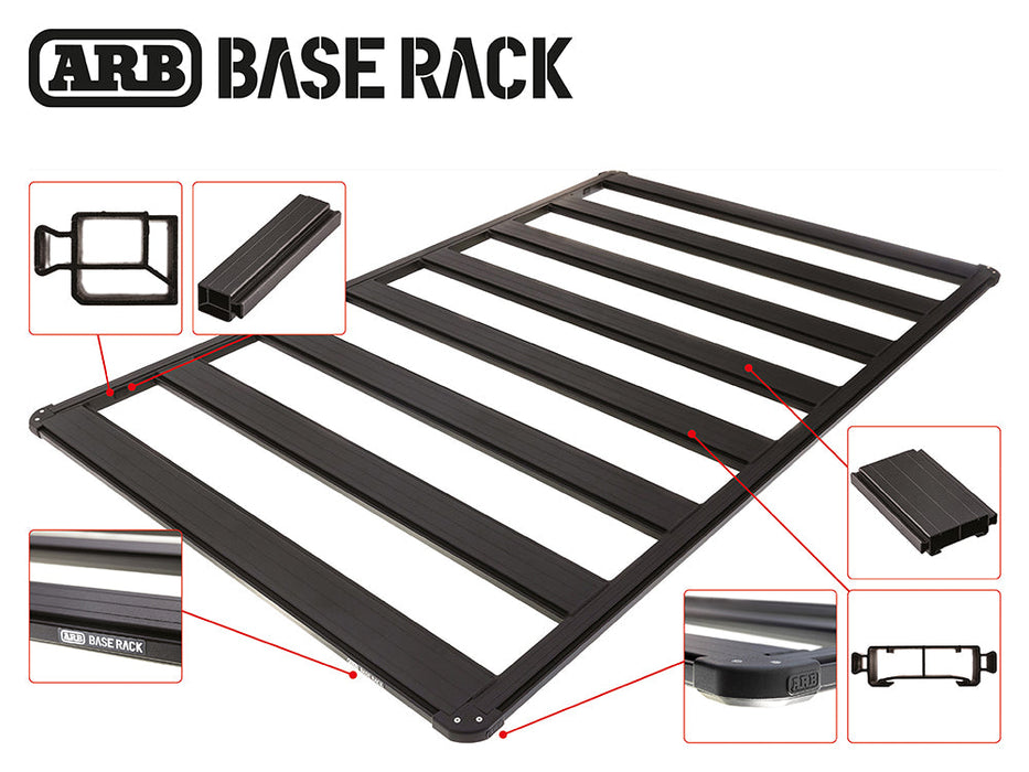 Kit portapacchi Toyota HDJ80 (Serie 80) - ARB Baserack 1545 x 1285 mm 1770020 + 17900020 ARB