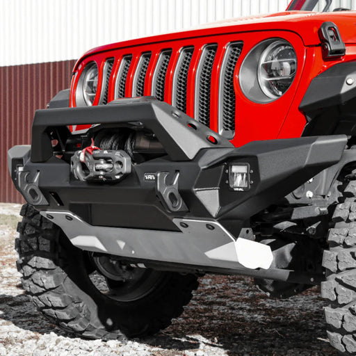 Paraurti anteriore RIVAL con luci a LED - Jeep Wrangler JK/JL/JT 2D.2701.2 RIVAL