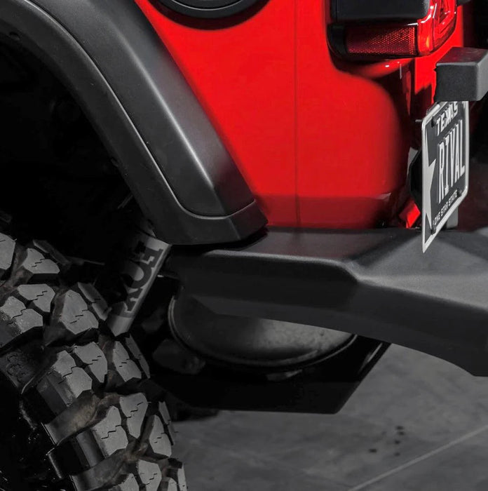 Paraurti posteriore RIVAL senza luci LED - 2018 Jeep Wrangler JL-Presente 2D.2723.2-NL RIVAL