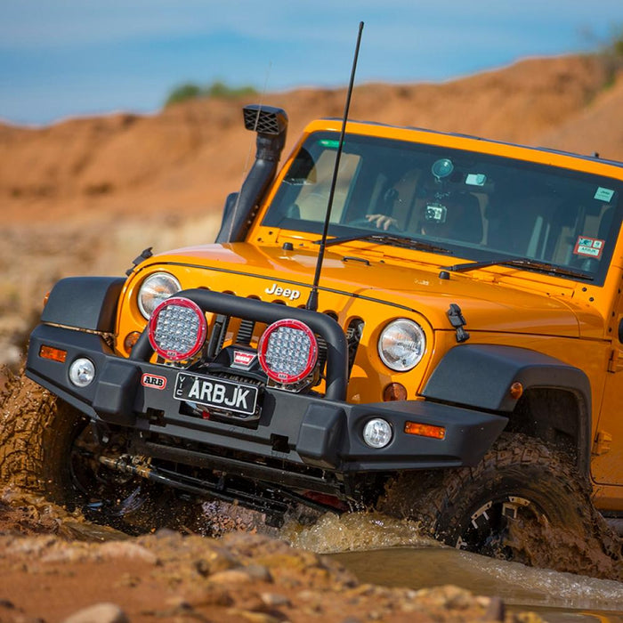 Paraurti ARB Deluxe BullBar in acciaio per Jeep Wrangler JK dal 2007 al 2019 3450260 ARB