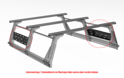 Fissaggi laterali opzionali per la cabina supplementare estensibile Multi-Rack 55-01-0070 Rhino Rack