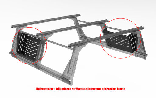 Opzione piastra morbida per Multi-Rack estensibile per cabina extra 55-01-0130 Rhino Rack