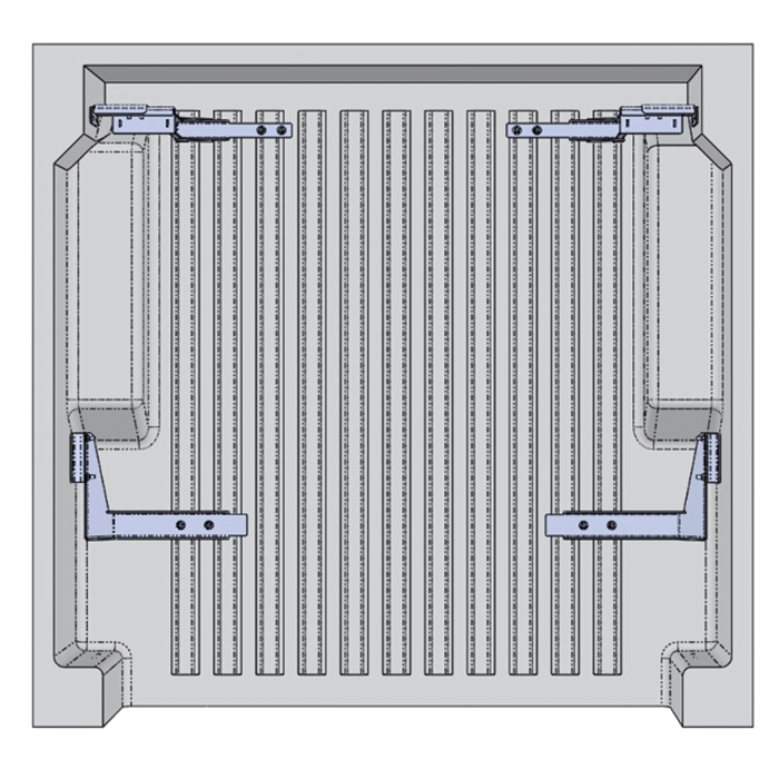 RUUUD Piattaforma scorrevole per Ford Ranger/Raptor e VW Amarok 2023+ 95-20050 RUUUD