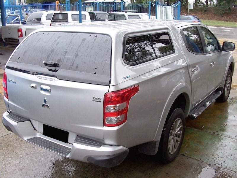 Hardtop Aeroklas Mitsubishi L200 2015 un presente - Finestre scorrevoli | Doppia cabina