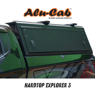 Hardtop Alu-Cab Explorer 3 Toyota Hilux dal 2005 al 2015 - Nero - Alu-Cab - Xperts 4x4