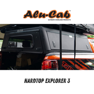 Hardtop Alu-Cab Explorer 3 Toyota Hilux dal 2005 al 2015 - Nero - Alu-Cab - Xperts 4x4