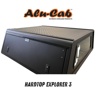 Hardtop Alu-Cab Explorer 3 Toyota Hilux dal 2005 al 2015 - Nero - Alu-Cab - Xperts 4x4