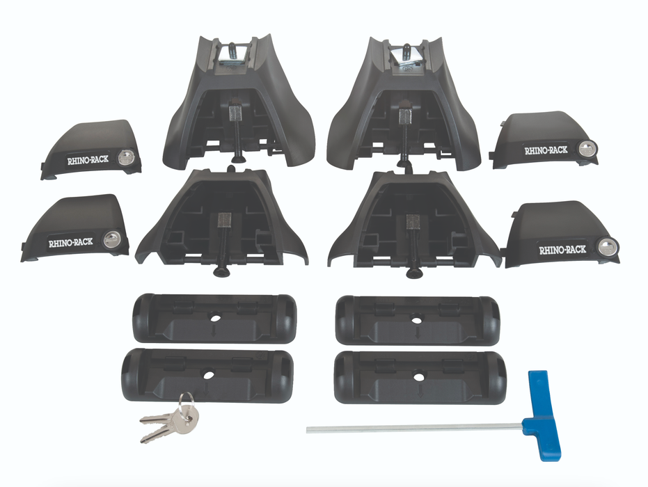 Kit 2x Barre da tetto Vortex (su grondaie) | RHINORACK | Ford Ranger Raptor 2023+ (NEW GEN) JC-01533 Rhino Rack