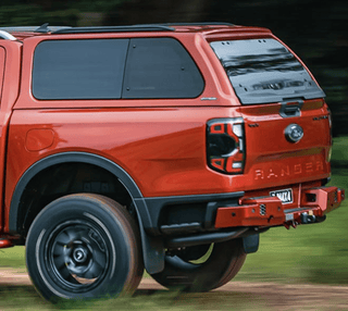 Hardtop Aeroklas Ford Ranger 2023+ NEXT GEN | Extra-Cab Aeroklas Argento Diffuso (PN4FW) / EXTRA-CAB 304138200233-PN4FW Xperts4x4