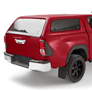 Hardtop Aeroklas Elegante Toyota Hilux DC 2016+ | Finestre incernierate Aeroklas 3T6 : Rosso (Rouge) 304130300219-3T6 Xperts4x4