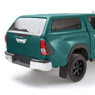 Hardtop Aeroklas Elegante Toyota Hilux DC 2016+ | Finestre incernierate Aeroklas 6S3 : Verde 304130300219-6S3 Xperts4x4