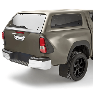 Hardtop Aeroklas Elegante Toyota Hilux DC 2016+ | Finestrini incernierati Aeroklas 4V8 : Bronzo 304130300219-4V8 Xperts4x4