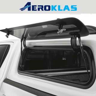 Hardtop Aeroklas Elegante Toyota Hilux DC 2016+ | Finestrini incernierati Aeroklas Xperts4x4