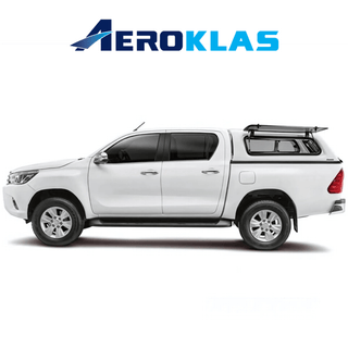 Hardtop Aeroklas Elegante Toyota Hilux DC 2016+ | Finestrini incernierati Aeroklas Xperts4x4