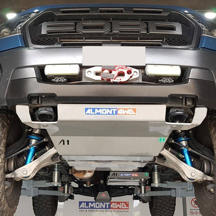 Almont4wd  ALMONT4WD Ford Raptor 2019-22 Bi-Turbo | Protezione frontale - - Xperts 4x4