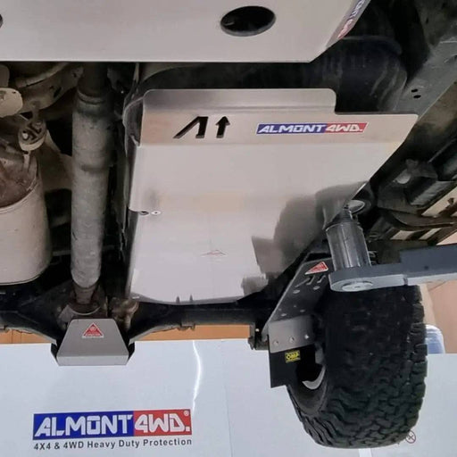 ALMONT4WD  ALMONT4WD Serbatoio di protezione + serratura centrale | Toyota KDJ120-125/150-155 - - Xperts 4x4