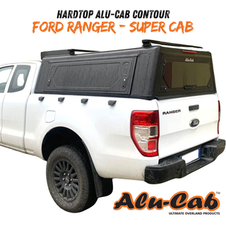 Hardtop Alu-Cab Contour Ford Ranger/Raptor 2012 al 2022 Alu-Cab Super Cab / Senza finestre AC-C2-X-FR12 Xperts4x4