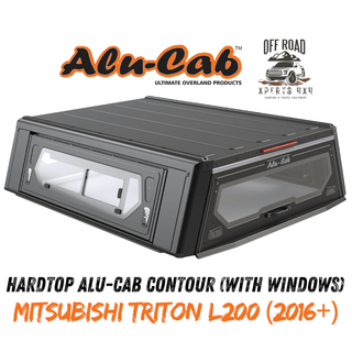 Hardtop  Double Cab  Double Cab Alu-Cab Contour Mitsubishi L200 2016-Presente Alu-Cab / Con vetri laterali AC-C2-D-MI16-W Xperts4x4