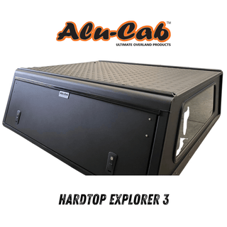 Hardtop Alu-Cab Explorer 3 Toyota Hilux 2005-2015 - Nero Alu-Cab Xperts4x4