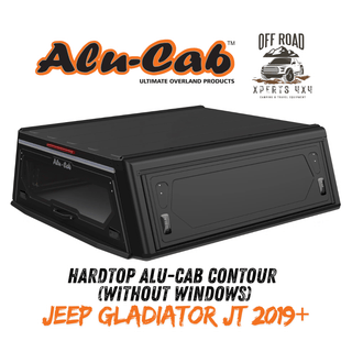 Hardtop  Gladiator Jeep JT 2019+ | Alu-Cab Contour | Alu-Cab nero senza finestrini laterali AC-C2-D-JG19 Xperts4x4