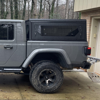 Hardtop  Gladiator Jeep JT 2019+ | Alu-Cab Contour | Alluminio Nero Alu-Cab Xperts4x4