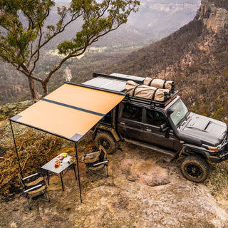 Tendalino Touring ARB Alluminio | 2500x 2500mm | Black Edition ARB 814412 Xperts4x4