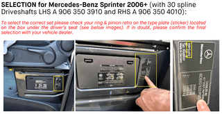 Bloccaggio differenziale a 30 scanalature ARB4x4 | Mercedes Sprinter 2006-Presente ARB Xperts4x4