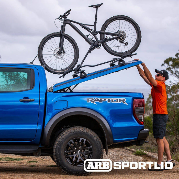 Copertura del cassone ribaltabile - Sportlid V ARB + sistema di guide - Ford Ranger 2012+ / Raptor 2018+ - ARB - Xperts 4x4