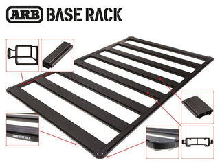 Galleria Kit Baserack Ford Transit Custom/Tourneo 2013+ SWB ARB 17929060B + 17929060A + 1770130 Xperts4x4