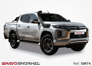 Snorkel Bravo 4x4 - Mitsubishi Triton L200 2019+ Bravo Snorkel SMT4 Xperts4x4.