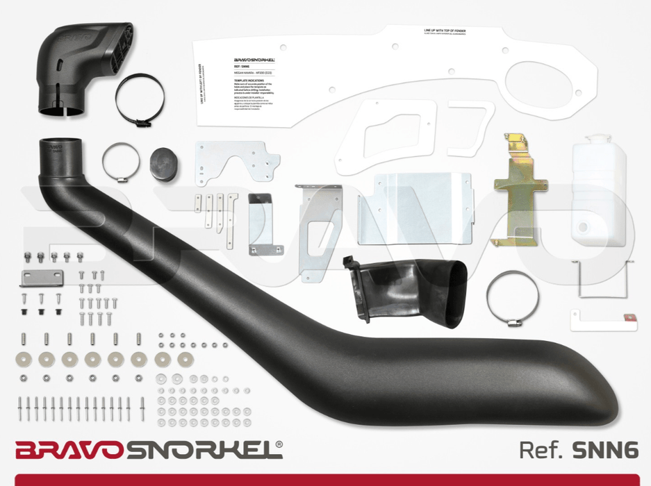 Snorkel Bravo 4x4 - Nissan Navara D23 NP300 2015+ - Snorkel Bravo - Xperts 4x4