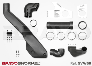 Snorkel Bravo 4x4 - Volkswagen Transporter T5/T6 - Snorkel Bravo - Xperts 4x4