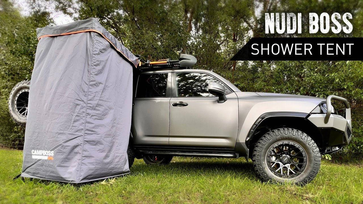 CAMPBOSS  Campboss Cabina doccia - Tenda doccia BOSS Nudie - 4x4 - Xperts 4x4