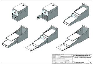 ClearView  ClearView Unità di cucina pieghevole modulare | 4x4 e pickup CV-KIT-01 Xperts4x4