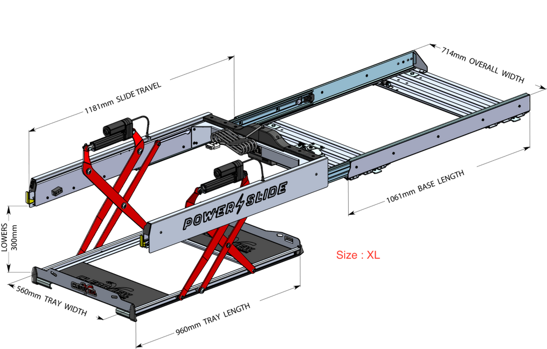 ClearView Scivolo elettrico - N°1 al mondo CV-PS-XL ClearView