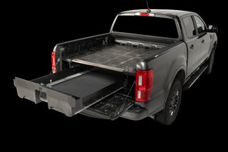 Sistema di cassettiera impermeabile DECKED per Ford Ranger 2023+ NEXT GEN YF5 Xperts4x4 a doppia cabina.