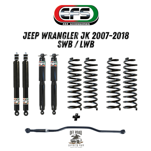 Kit sospensioni Jeep Wrangler JK | EFS ELITE | +40mm/+75mm - EFS - Xperts 4x4