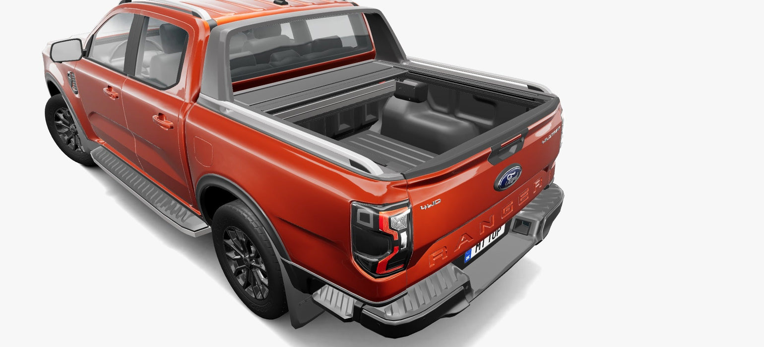 Copertura ribaltabile Ford Ranger 2023 | Mountain Top EVOe Electric | Doppia cabina EVOe FO10 HB02 Mountain Top