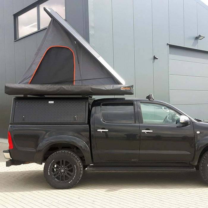 Hardtop Alu-Cab Explorer 3 Toyota Hilux 2005-2015 - Alu-Cab nero