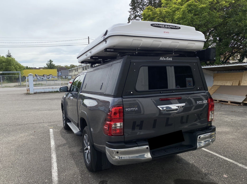 Hardtop Alu-Cab Explorer 3 Toyota Hilux 2005-2015 - Alu-Cab nero