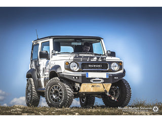 Armatura anteriore in alluminio 8mm - N4 Offroad - Suzuki Jimny 2018+ N4 OFFROAD N4-BLAV84A Xperts4x4