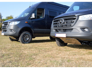 Parasci / Corazza anteriore N4 - Alluminio 8mm - Mercedes Sprinter 2006+ N4 OFFROAD N4-BLAV88A Xperts4x4