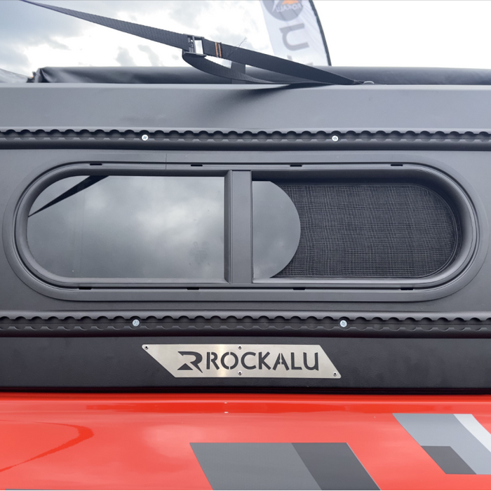 Hardtop Rockalu Finestra scorrevole in vetro per V3 (opzione) O0305 Rockalu