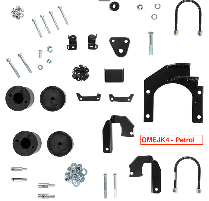 Kit sospensioni OME | Jeep Wrangler JK | Riser OME da +100 mm