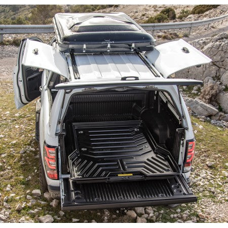 Letto scorrevole per pickup a doppia cabina per impieghi gravosi | Systeme Universel 180.SLTR-DC Xperts 4x4