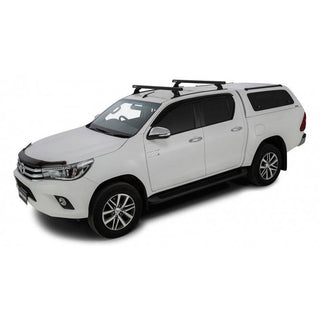 Double Cab Rhino Rack Double Cab Kit 2x barre portatutto HD | RHINORACK | Toyota Hilux 2016+ Revo | JB0952-Ou-JA8398 Xperts4x4