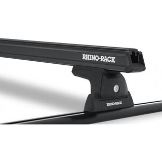 Hardtop Rockalu Double Cab Rhino Rack Kit barre portatutto RHINORACK per Heavy Duty (barre quadrate) / Kit di 2x barre portatutto PortageHT03 Xperts4x4