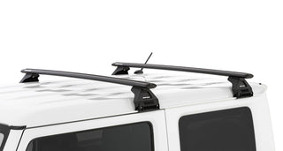 Rhino Rack Kit di 2x barre portatutto Suzuki Jimny 2019 a Present | RHINORACK Vortex (Oval) JA2491 Xperts4x4