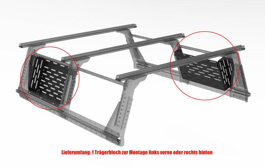 Rhino Rack Opzione piastra morbida per Multi-Rack estensibile per cabina extra - - Xperts 4x4