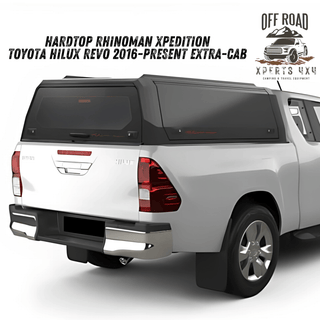 Hardtop Alluminio Toyota Hilux REVO 2016 un presente Extra-Cab | RHINOMAN XPEDITION Rhinoman HECRXP Xperts4x4